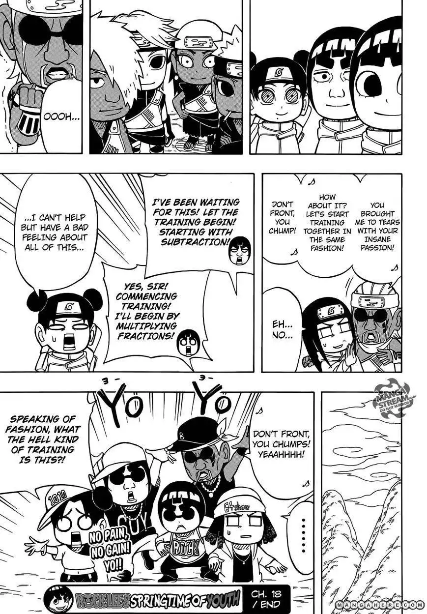 Rock Lee's Springtime of Youth Chapter 18 30